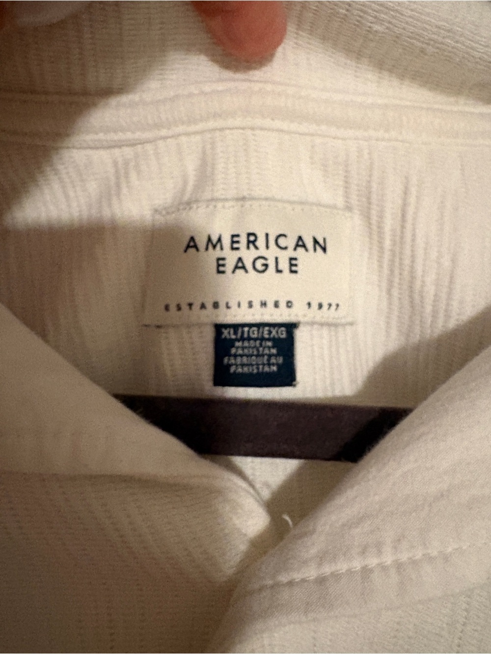 American Eagle Outfitters White Men’s Shirt